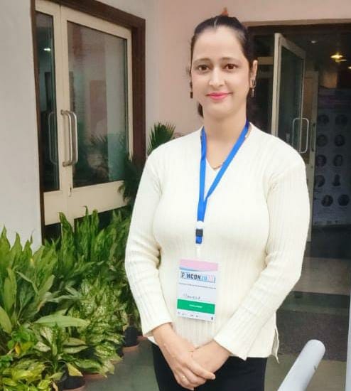 Manisha Rana, Front office assistant at IIHMR Delhi